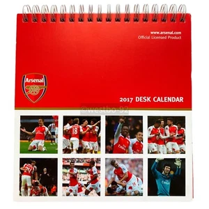 Arsenal FC Collectors Item Desk Calendar 2017 - Picture 1 of 9