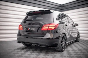 CUP Dachspoiler SCHWARZ für Mercedes B-Klasse W246 FL Spoiler Aufsatz Ansatz ABS - Bild 1 von 8