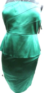 Gianni Bini Vanessa Dress Green Size 6 - Picture 1 of 8