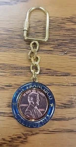 San Francisco Lucky Penny Keychain - Picture 1 of 4
