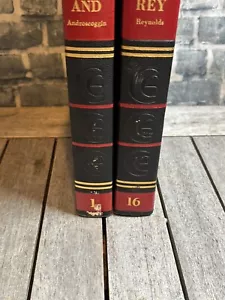 Collier's Encyclopedia Set 1957 Hardcover Volumes 1, 16 - Picture 1 of 3