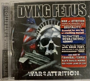 Dying Fetus - War of Attrition CD 2007 Relapse Records - RR 6704-2 [ORIGINAL] - Picture 1 of 3