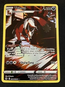 Thievul GG17/GG70 - Pokémon TCG Crown Zenith Galarian Galary NM - Picture 1 of 3