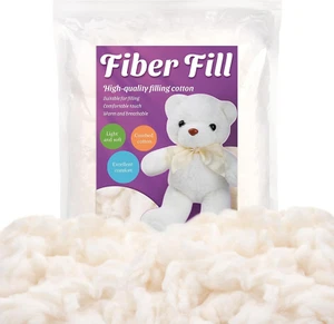 2.12Oz Combed Cotton Filling, High Resilience Cotton Stuffing, Stuffing for Stuf - Picture 1 of 7