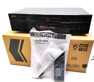DENON DCD-835 CD Player & Remote Control BOXED * Serviced  Fully Working * - Image 1 of 4