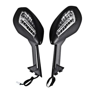 Rear View Mirrors LED Turn Signal For Ducati 959 S Panigale 1299/S/R 2015-2020 - Picture 1 of 10