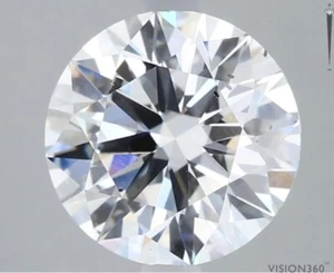 Lab Grown CVD Diamond IGI Certified 2.00 ct Round Cut F Color SI1 Clarity STONE - Picture 1 of 13