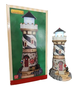 LEMAX CHRISTMAS VILLAGE HOUSE - WINDY CAPE LIGHTHOUSE & CORD #65157 1 LEFT - Picture 1 of 1