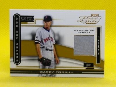 Casey Fossum 2003 Playoff Piece of the Game GAME-WORN JERSEY #POG-23 ***9/50*** - Image 1 of 2