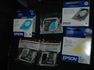 Epson Ink printer cartridges for Epson Stylus Photo 2200 lot of 7 original - Picture 1 of 2