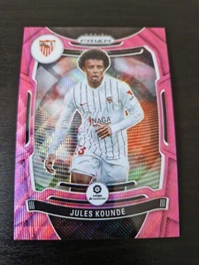 Jules Kounde 2021-22 Panini Chronicles Prizm La Liga Soccer Card /19 FOTL Pink - Bild 1 von 2