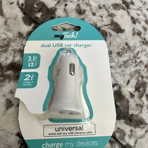 MyTech Dual USB Universal Car Charger 2.1 Amp - Photo 1 sur 10