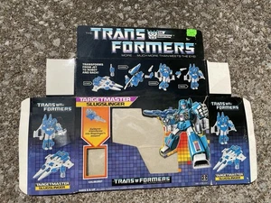 Transformers G1 Slugslinger Vintage Leerkarton 1986 Targetmaster - Bild 1 von 12