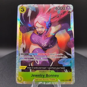 One Piece CCG Jewelry Bonney Jewelry Bonney Super Rare Foil - Picture 1 of 1