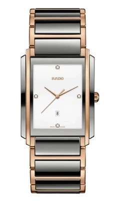 Rado Integral SWISS Quartz Diamond Ceramic Stainless Steel Men's Watch R20140712 - Image 1 of 4