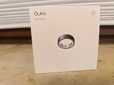 Oura Ring 4 - Stealth - Size 10 - Sealed - Image 1 of 3