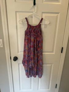 Blue Ginger Girls Size 12 Pink Floral Dress - Picture 1 of 6