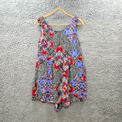 Mono para mujer Minkpink talla M multicolor cachemir sin mangas cuello redondo Foto 1 de 4