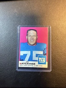 1969 Topps - Jim Katcavage #84 New York Giants - Picture 1 of 2