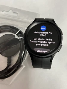 Samsung Galaxy Watch5 Pro SM-R920 45mm Titanium Case with D-Buckle Sport Band - - Photo 1 sur 4