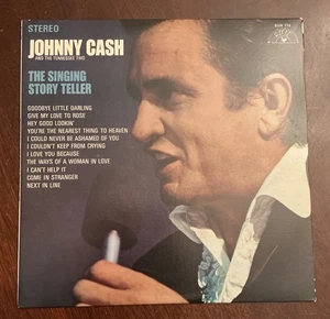 Johnny Cash & Tennessee Two Sealed LP Record THE SINGING STORYTELLER Sun 1970 - Foto 1 di 4