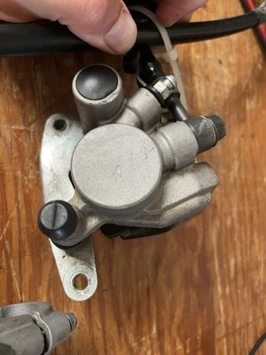 2007 - 2023 Honda CRF150R CRF150RB Front Brake Caliper & Master Cylinder Assy - Image 1 of 4