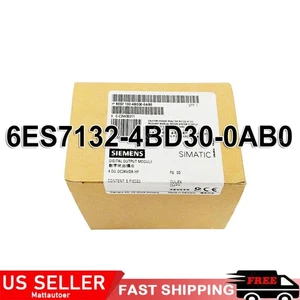 New Siemens 6ES7132-4BD30-0AB0 6ES71324BD300AB0 SIMATIC DP5 electronic module - Picture 1 of 11