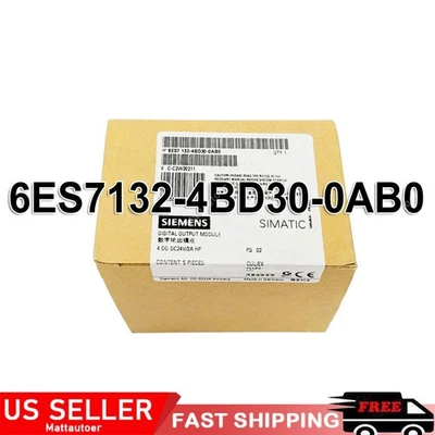New Siemens 6ES7132-4BD30-0AB0 6ES71324BD300AB0 SIMATIC DP5 electronic module - Image 1 of 4