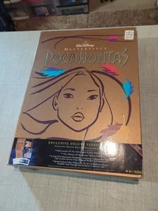 Disney The Making Of A Masterpiece Pocahontas VHS New Sealed Collector's Deluxe - Picture 1 of 6