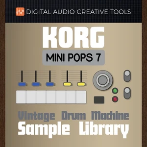 Korg Mini Pops 7 Drum Machine Sample Library (16 Samples) - Instant Access - Bild 1 von 3