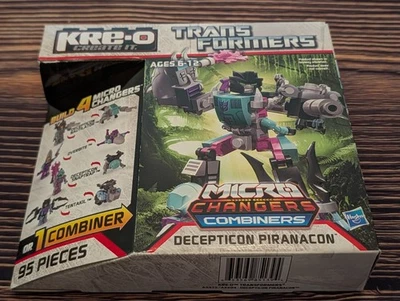 KRE-O KREO Transformers DECEPTICON PIRANACON Micro Changers Combiners Figure NEW - Image 1 of 4