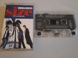 BEE GEES - SIZE ISN'T EVERYTHING -  CASSETTE TAPE ALBUM 1993 - Picture 1 of 1