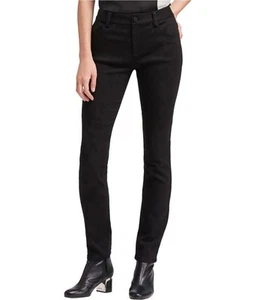 DKNY Womens Straight Leg Casual Trouser Pants, Black, 6 - Picture 1 of 1