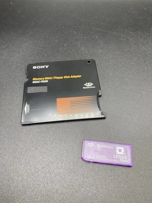 Sony Floppy Disk Adaptor/Interface for Memory Stick (MSAC-FD2M), Win./Macintosh - Image 1 of 4