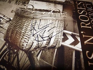 Axl Rose Guns Roses Democracia China Autografiado Firmado Disco LP Certificado PSA - Imagen 1 de 4