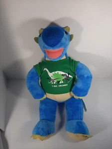 Build A Bear Workshop 18 Zoll blau & gelb Ankylosaurus Dinosaurier Plüsch - Bild 1 von 2