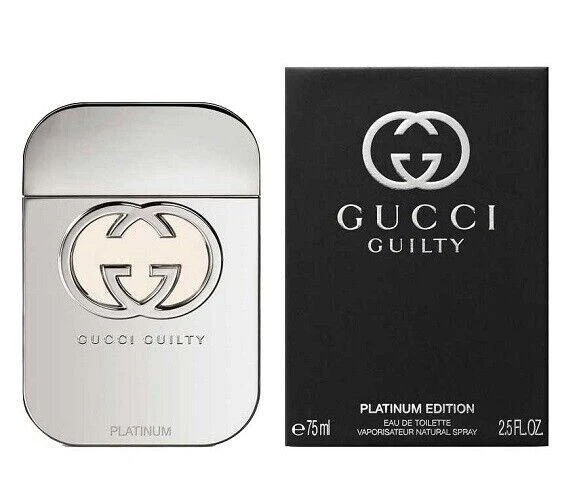 Gucci Guilty Platinum Edition 2.5 Oz 75ml Eau de Toilette Spray for Women - Image 1 of 1
