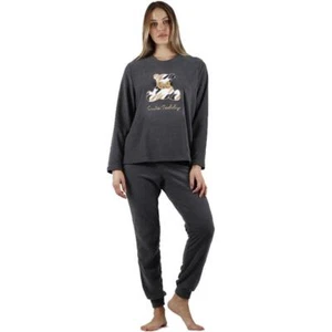Admas Pigiama da Donna in Pile Cute Teddy 56222 S28 - Foto 1 di 6