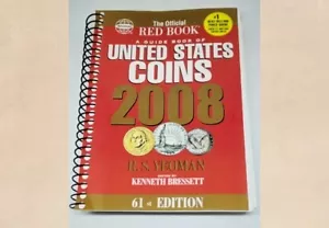 Collectible Reference Official Red Book 2008 A Guide Book of United States Coins - Picture 1 of 3