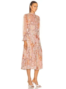 ZIMMERMANN Kaleidoscope floral-print midi dress - Picture 1 of 11