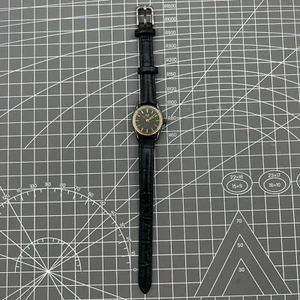 Black Case Golden Nail Shock-Resistant Seagull Manual Mechanical Ladies Watch - Picture 1 of 10