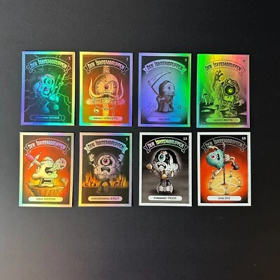 THE MELTY MISFITS NORWEGIAN *Misc Foil cads* Series 7 Garbage Pail Kids - Image 1 of 3