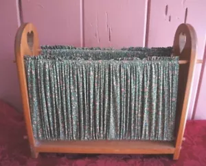 COUNTRY STYLE MAGAZINE HOLDER - Picture 1 of 2