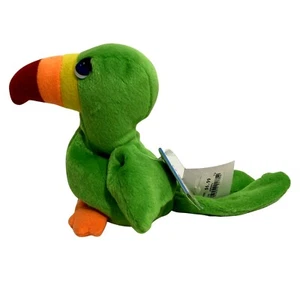MOMENTOS PRECIOSOS Pals Plush Jeremy el Tucán Pájaro 1997 Pájaro Verde - Imagen 1 de 8