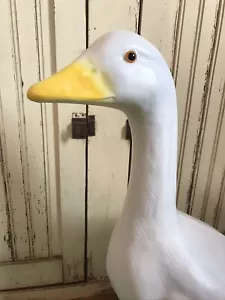 Blow Mold Goose Original EYES Union Products 24” Inches Added LED Light USA - Picture 1 of 9