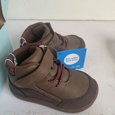 Stride Rite 360 ребенка ясельного возраста обувь Leopold размер 5 М коричневый TB002701 Reg и широкие ноги - Изображение 1 из 4