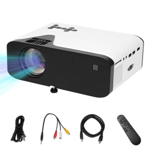Portable  Projector 4500 Lumens Video Projectors with Built-in L2P7 - Picture 1 of 11