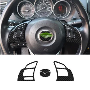 Cubierta acento volante fibra de carbono para Mazda 6 automático 2014-2015 - Imagen 1 de 18