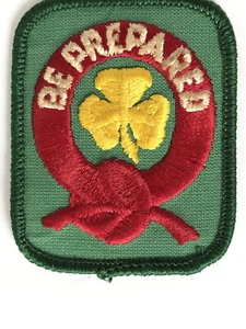 Vintage Girl Scout 1st Class - Be Prepared Cloth Patch Badge - Picture 1 of 5