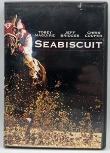 Seabiscuit DVD Widescreen Movie Tobey Maguire Jeff Bridges Chris Cooper 2003 - Picture 1 of 3